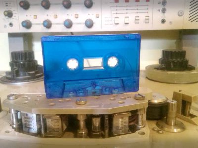 blue cassette