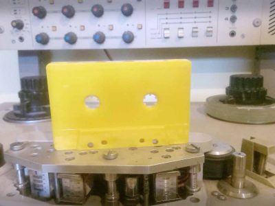 yellow cassette