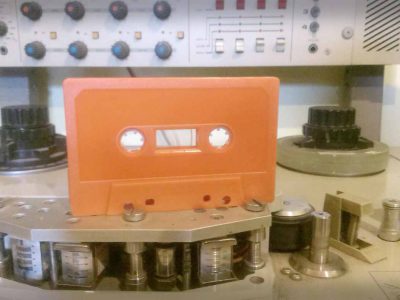orange cassette