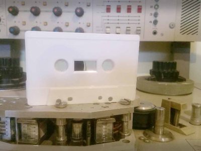 white cassette